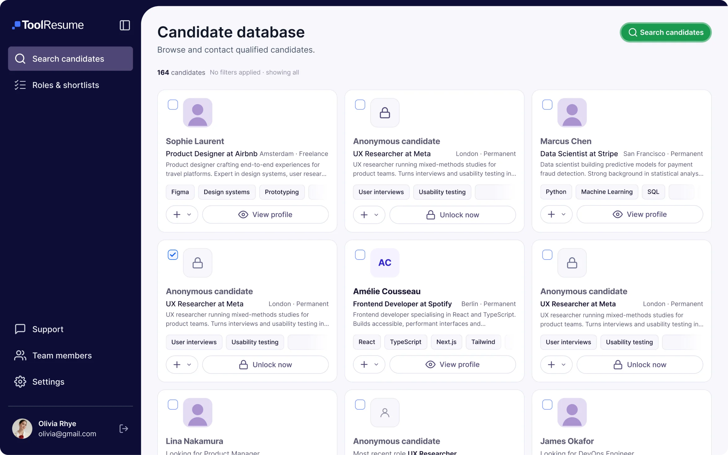 Find candidates who are actually ready for a change